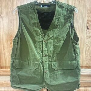 Men's Olive Outdoor Vest